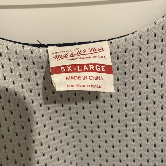 Larry Bird #7 DREAM TEAM Reversible USA Basketball Practice Jersey #7 Navy - Picture 2 of 6